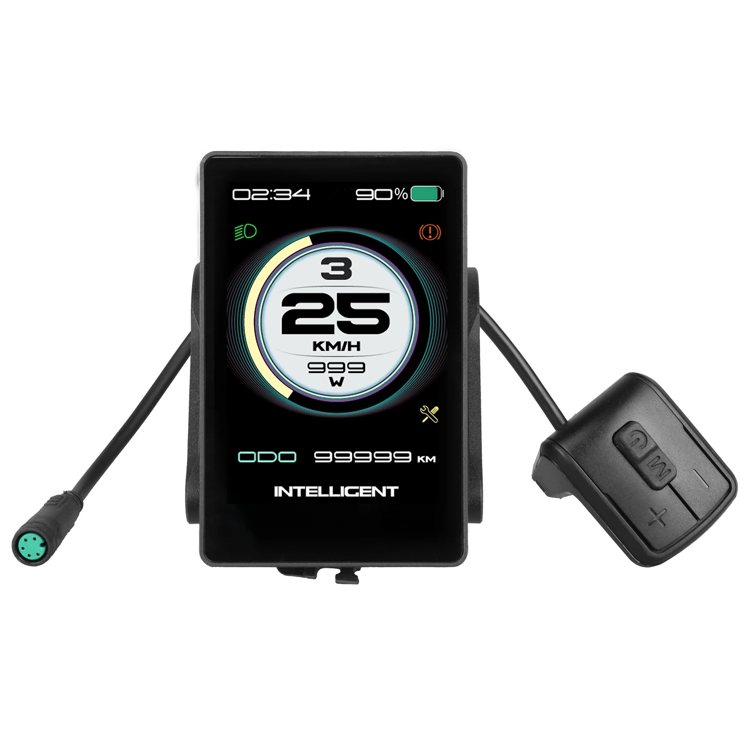 Écran de vélo électrique 860C à double Interface multilingue, Port USB-A, pour moteur Bafang Mid